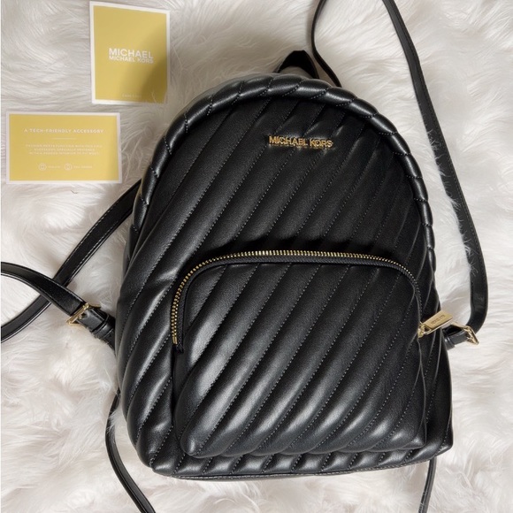 Michael Kors Collection | Bags | Michael Kors Genuine Leather Medium Sz Abby Padded Backpackbrand New Never Used | Poshmark Michael Kors Collection | Bags | Michael Kors Genuine Leather Medium Sz Abby Padded Backpackbrand New Never Used | Poshmark